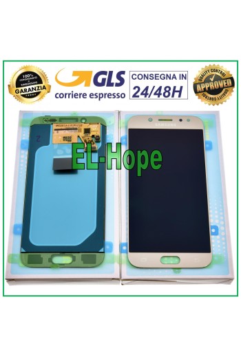 PANTALLA LCD ORIGINAL SAMSUNG GALAXY J5 2017 J530 SM-J530F PANTALLA TÁCTIL DORADA