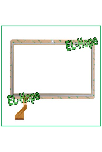 TABLETA DE VIDRIO CON PANTALLA TÁCTIL SANNUO K101 PLANA CÓDIGO HN 1045-FPC-V2 BLANCA