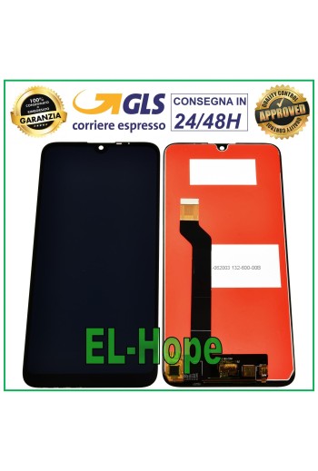 PANTALLA LCD PARA WIKO VIEW 3 W-P311 PANTALLA TÁCTIL CRISTAL MONTADO NEGRO