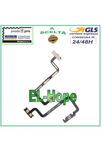 Cable flexible plano con botón de apagado lateral para Oppo A73 2021 5G CPH2161
