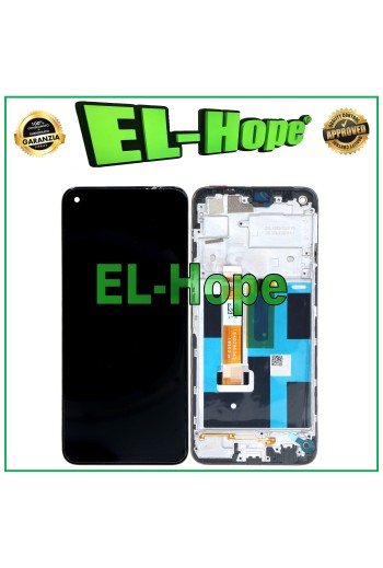 PANTALLA LCD + MARCO PARA OPPO REALME 7 4G RMX2155 PANTALLA TÁCTIL CRISTAL NEGRO