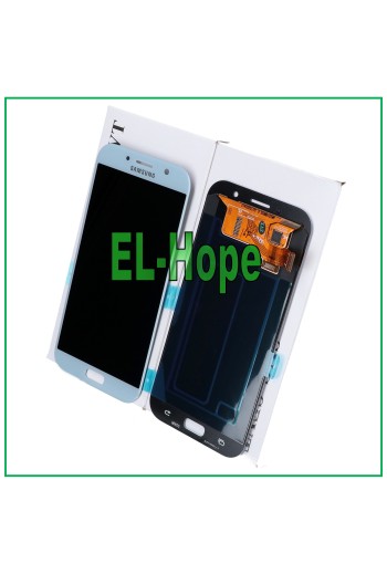 PANTALLA LCD ORIGINAL SAMSUNG GALAXY A7 2017 A720 SM-A720F DS PANTALLA TÁCTIL AZUL