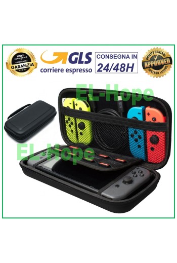 FUNDA RÍGIDA ANTIGOLPES PARA JUEGOS Y ACCESORIOS DE NINTENDO SWITCH