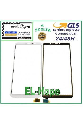 PANTALLA TÁCTIL PARA WIKO Y80 4G LTE VIDRIO DIGITALIZADOR 5.99 BLANCO