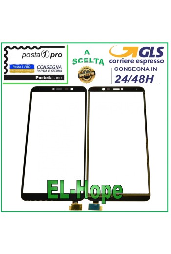 PANTALLA TÁCTIL PARA WIKO Y80 4G LTE VIDRIO DIGITALIZADOR 5.99 NEGRO