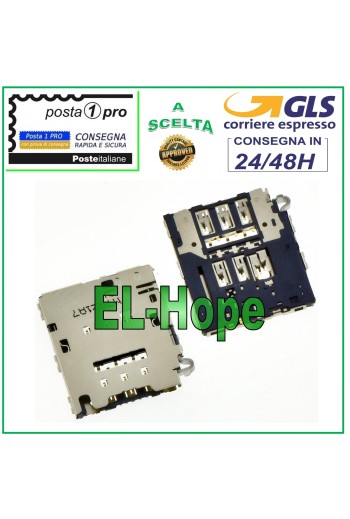 LECTOR DE TARJETAS SIM PARA SAMSUNG GALAXY S6 EDGE SM-G925F SM G925 F