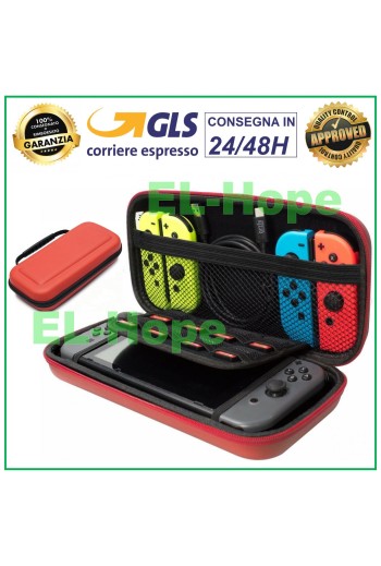 FUNDA RÍGIDA ANTIGOLPES PARA JUEGOS Y ACCESORIOS DE NINTENDO SWITCH