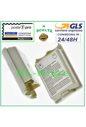 CUBIERTA DE REPUESTO PARA JOYPAD, COMPARTIMENTO DE PILAS, 2 PILAS AA PARA MANDO XBOX 360, BLANCO