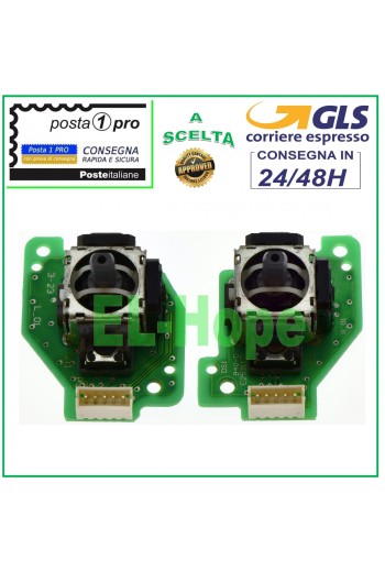PAR DE 2 STICKS ANALÓGICOS JOY-CON NINTENDO WII U 3D STICK DERECHO E IZQUIERDO PCB