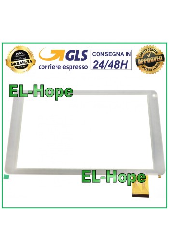 PANTALLA TÁCTIL DE VIDRIO MEDIACOM SMARTPAD 10.1 S4 M-MP1S4A4G 1S4A4G DIGITALIZADOR BLANCO