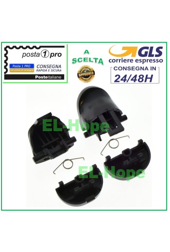 SET DE BOTONES PEGATINAS DE REPUESTO L1 L2 R1 R2 + MUELLES PARA CONTROL PS4 PRO JDM-040