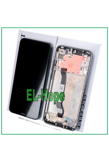 PANTALLA LCD + MARCO ORIGINAL XIAOMI REDMI NOTE 8T M1908C3XG PANTALLA TÁCTIL NEGRA