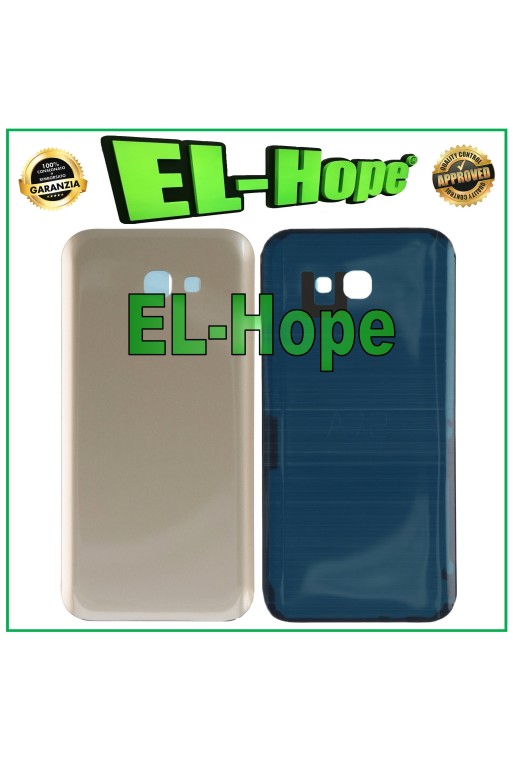 TAPA DE BATERÍA PARA SAMSUNG GALAXY A7 2017 SM-A720 CUERPO TRASERO DORADO