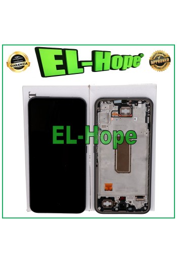 PANTALLA LCD DE SERVICIO ORIGINAL SAMSUNG GALAXY A34 5G SM-A346B PANTALLA TÁCTIL NEGRA
