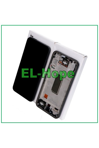 PANTALLA LCD DE SERVICIO ORIGINAL SAMSUNG GALAXY A34 5G SM-A346B PANTALLA TÁCTIL NEGRA