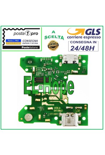 HUAWEI Y7 CONECTOR DE CARGA TRT-LX1 LX2 LX3 MICRÓFONO MICRO DOCK CARGA USB