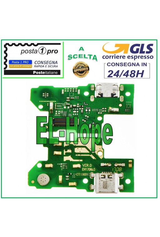 HUAWEI Y7 CONECTOR DE CARGA TRT-LX1 LX2 LX3 MICRÓFONO MICRO DOCK CARGA USB