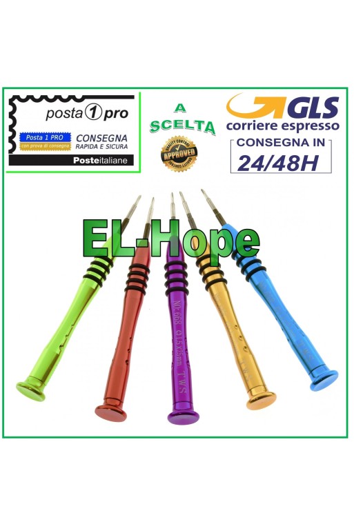 DESTORNILLADOR PROFESIONAL DESMONTAJE IPHONE TABLET PUNTA CRUZADA 1.5mm