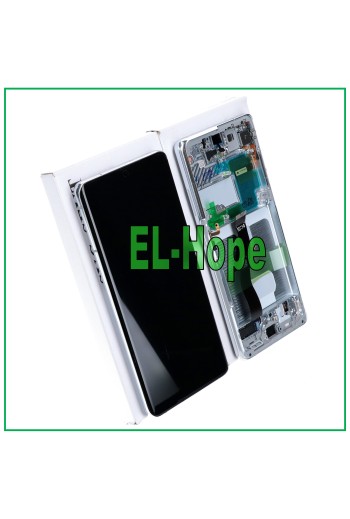 MARCO ORIGINAL PANTALLA LCD SAMSUNG GALAXY S21 ULTRA SM-G998 PANTALLA TÁCTIL PLATA
