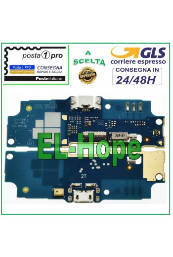 CONECTOR DE CARGA ASUS ZENFONE GO ZB551KL X013D BASE PARA MICRÓFONO CARGA FLEXIBLE USB