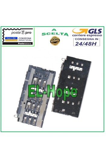 LECTOR DE TARJETAS NANO SIM MICRO SD SAMSUNG GALAXY S6 EDGE PLUS SM G928