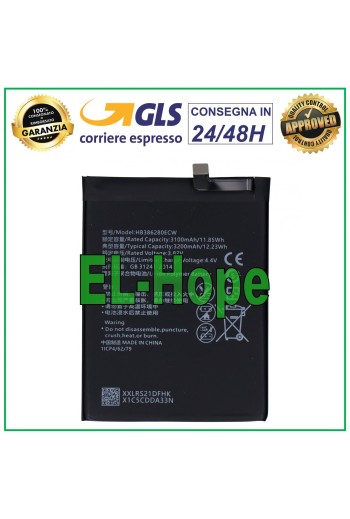 Batería HB386280ECW para Huawei Honor 9 Glory STF-L09 AL00 AL10 3200 mAh