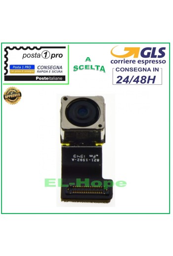 CÁMARA TRASERA CÁMARA TRASERA PARA APPLE IPHONE 5S CÁMARA TRASERA FLEX 8 MPX