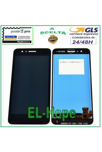 PANTALLA TÁCTIL + PANTALLA LCD PARA LG K9 2018 LM-X210EM LMX210EM PANTALLA NEGRA