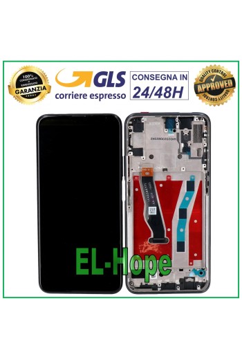MARCO DE PANTALLA LCD PARA HUAWEI P SMART PRO STK-L21 PANTALLA TÁCTIL MONITOR CRISTAL NEGRO