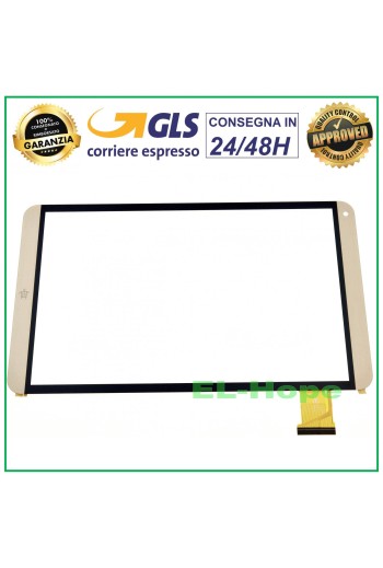 PANTALLA TÁCTIL DE VIDRIO MEDIACOM SMARTPAD HX 10 HD M-SP10HXAH ORIGINAL ORO ORO