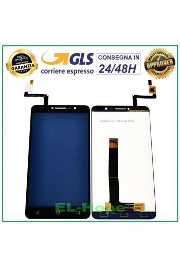 PANTALLA LCD PARA ALCATEL ONE TOUCH A3 XL 6.0 OT 9008D 9008X TÁCTIL NEGRA