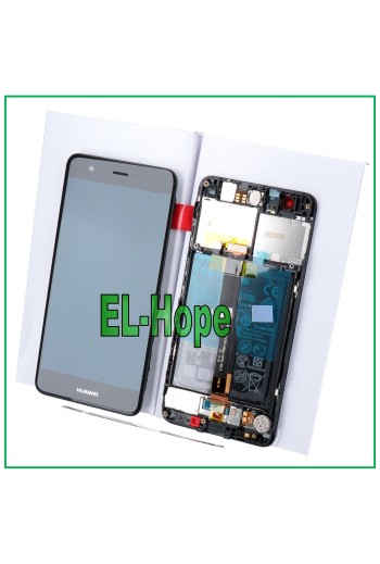 PANTALLA LCD TÁCTIL MARCO + BATERÍA ORIGINAL HUAWEI NOVA CAN-L11 NEGRO