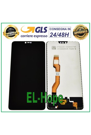 PANTALLA LCD PARA OPPO F7 A3 CPH1819 CPH1821 CPH1837 PANTALLA TÁCTIL NEGRA