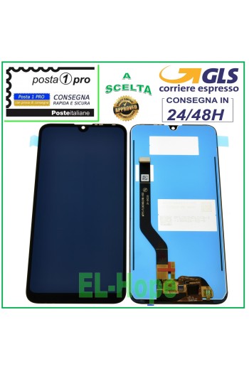 PANTALLA LCD PARA HUAWEI Y7 2019 DUB-LX1 LX2 L22 PANTALLA TÁCTIL VIDRIO NEGRO
