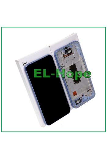 PANTALLA LCD DE SERVICIO ORIGINAL SAMSUNG GALAXY A34 5G SM-A346B PANTALLA TÁCTIL MORADA