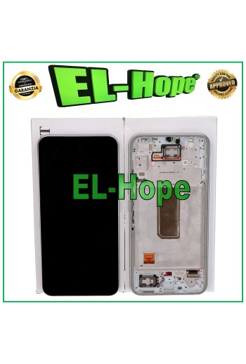 PANTALLA LCD ORIGINAL SERVICIO SAMSUNG GALAXY A34 5G SM-A346B PANTALLA TÁCTIL PLATA