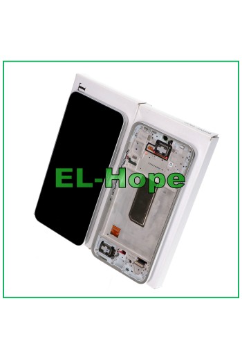 PANTALLA LCD ORIGINAL SERVICIO SAMSUNG GALAXY A34 5G SM-A346B PANTALLA TÁCTIL PLATA