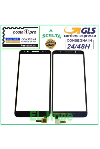 PANTALLA TÁCTIL CRISTAL ALCATEL 1X OT-5059 OT5059D OT5059X ONE DIGITALIZADOR CRISTAL NEGRO