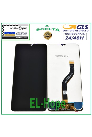PANTALLA LCD PARA SAMSUNG GALAXY A20S SM-A207 F/DS PANTALLA TÁCTIL CRISTAL NEGRO