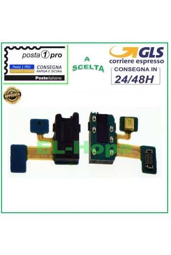 AURICULARES DE AUDIO CON CONECTOR PLANO SAMSUNG GALAXY J3 2017 J330 J330 J5 CABLE FLEXIBLE MICRÓFONO