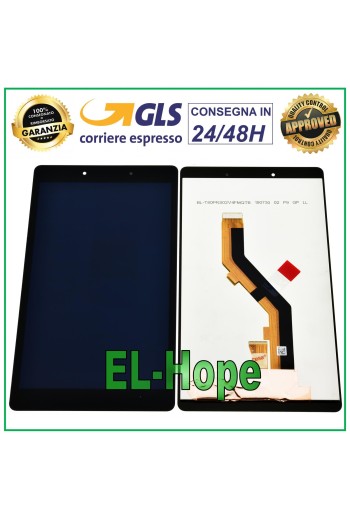 PANTALLA LCD PARA SAMSUNG GALAXY TAB A 8 SM-T290 REV. WIFI TÁCTIL CRISTAL NEGRO
