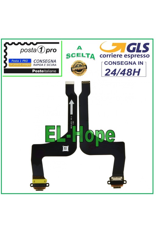 CONECTOR DE CARGA FLEXIBLE PLANO HUAWEI P40 PRO ELS-NX9 PUERTO DE CARGA TIPO C