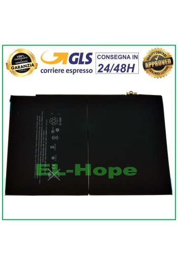 Batería de repuesto de iones de litio para Apple iPad 6 Air 2 A1547 A1566 A1567 7340 mAh