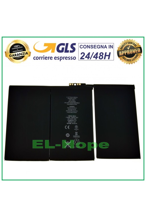 BATERÍA DE REPUESTO DE IONES DE LItio PARA APPLE IPAD 2 A1395 A1396 A1397 A1376 6930 mAh 