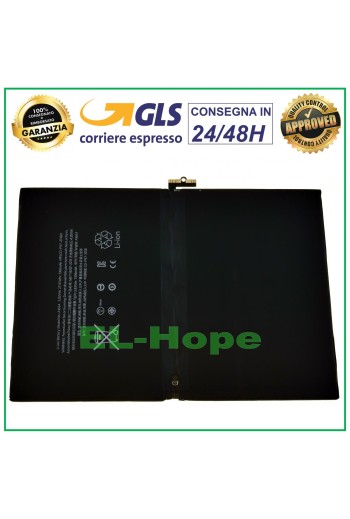 Batería de repuesto de iones de litio para Apple iPad Pro 9.7 A1673 A1674 A1675 A1664 7306 mAh