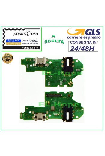 CONECTOR DE CARGA HUAWEI P SMART 2019 POT-LX1 LX2 AL00 BASE DE CARGA PARA MICRÓFONO