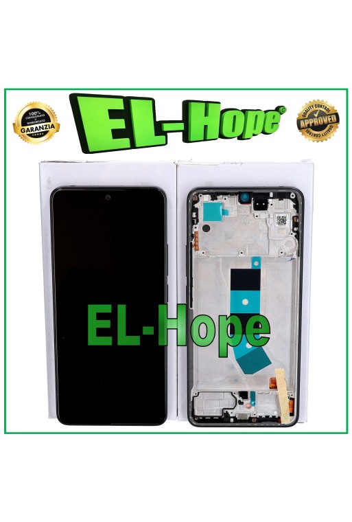 PANTALLA TÁCTIL + MARCO ORIGINAL SERVICIO XIAOMI REDMI NOTE 13 4G 23129RAA4G NEGRO