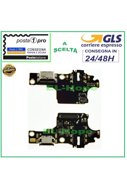 CONECTOR DE CARGA HUAWEI HONOR 10 COL-L29 AL00 JACK DE MICRÓFONO BASE DE CARGA 