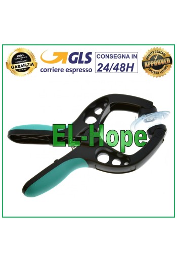 HERRAMIENTAS DE APERTURA Y EXTRACCIÓN DE PANTALLA LCD CON ABRAZADERA DE VENTOSA PARA TELÉFONOS INTELIGENTES, TABLETAS Y IPAD