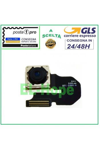 CÁMARA TRASERA CÁMARA TRASERA PARA APPLE IPHONE 6G FLEX CÁMARA TRASERA 8 MPX
